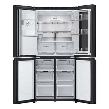 LG Multi-Door| 508 Liter Kapazität | 835 mm Breite | Wassertank | Essence Matte Black | GMG861EPAE, GMG861EPAE